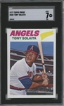 1977 Topps #482 Tony Solaita 9 card progressive proof.
